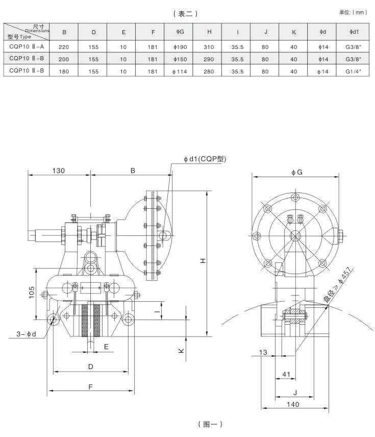 CQP系列B型氣動鉗盤式制動器02